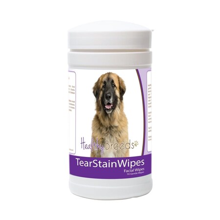 Healthy Breeds Leonberger Tear Stain Wipes - 70 Count, 70PK 840235180203